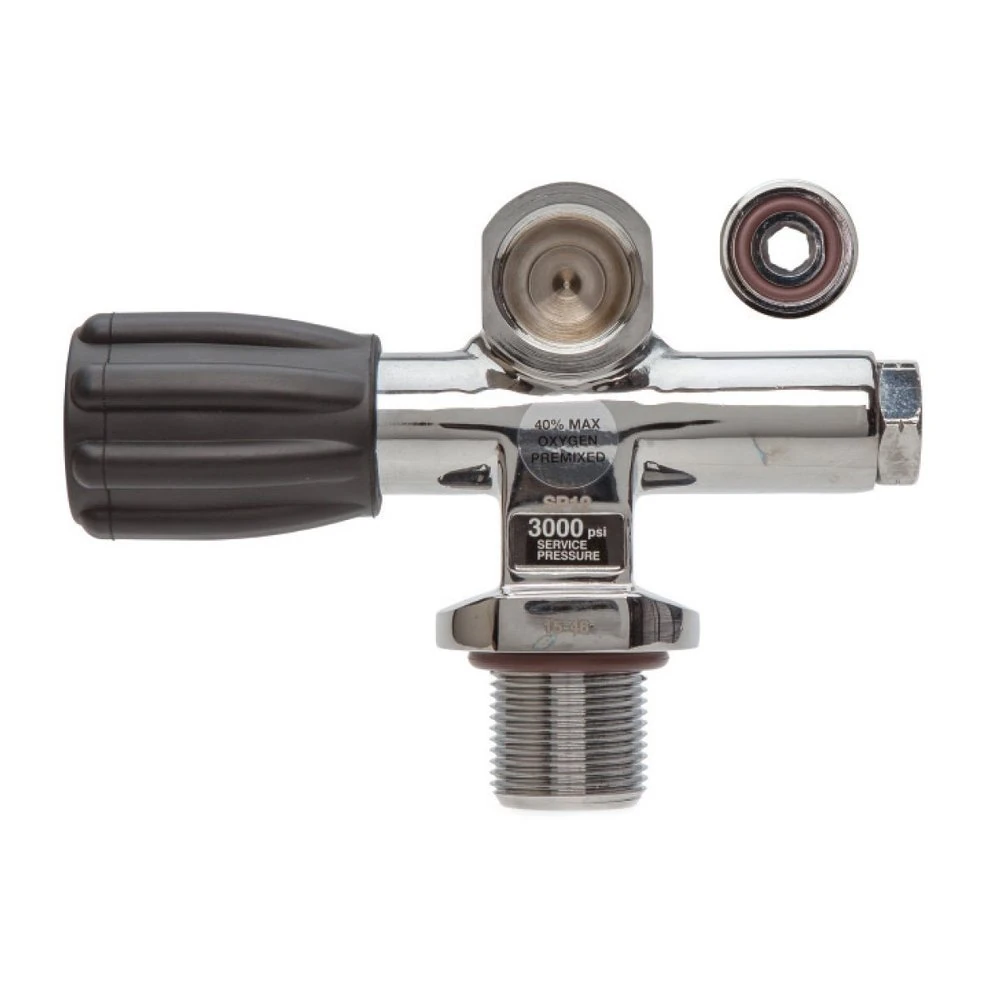 XS Scuba THERMO Valve Modular Right Side PRO DIN/Yoke Combo 3000 psi EANx
