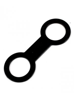 XS Scuba Black Silicone Snorkel Keeper