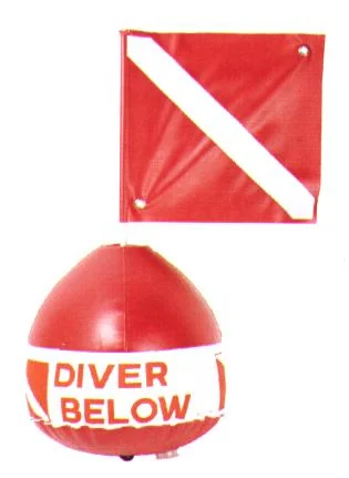 Problue INFLATABLE SURFACE FLOAT W/DIVE FLAG