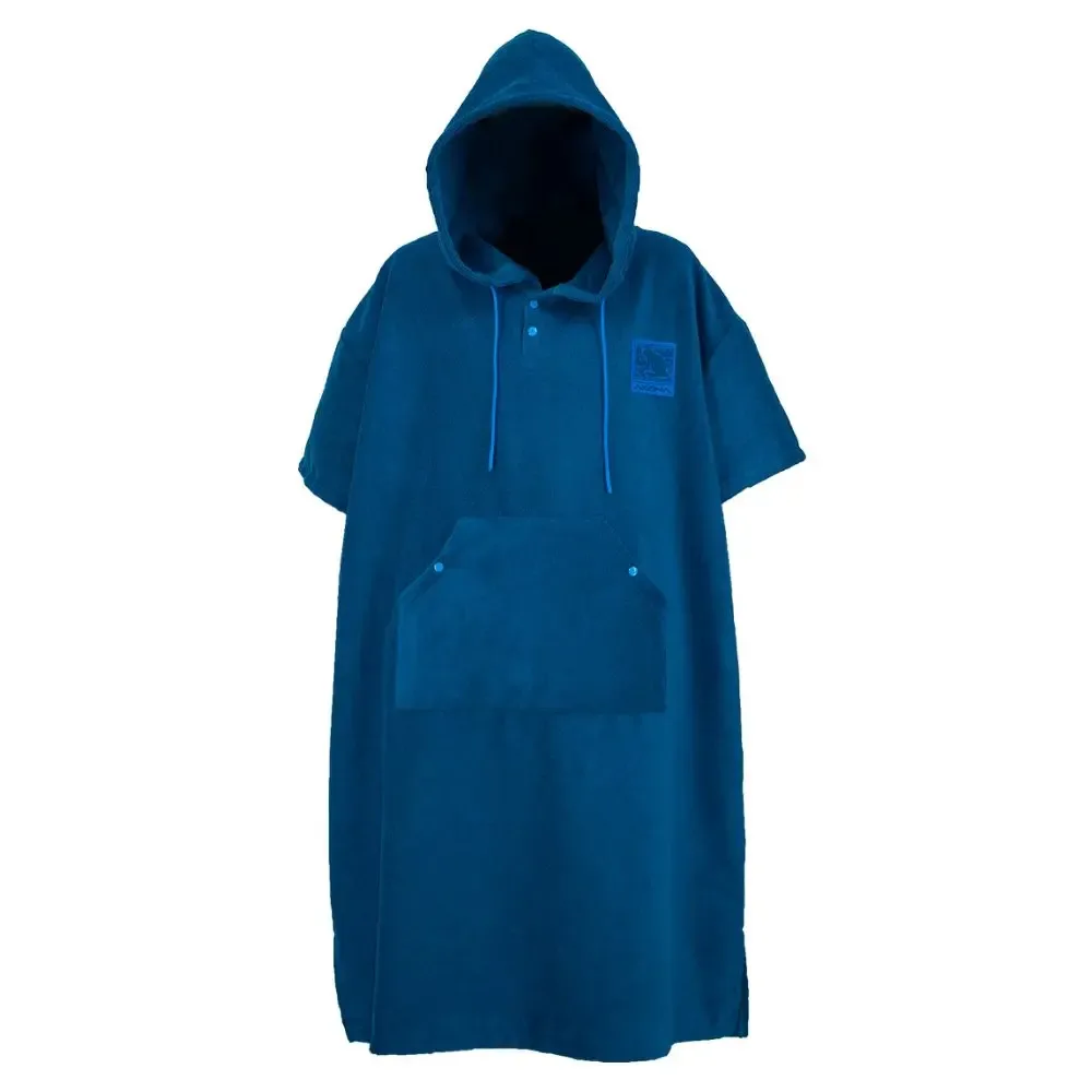 Akona Tulum Micro Fiber Poncho, Blue