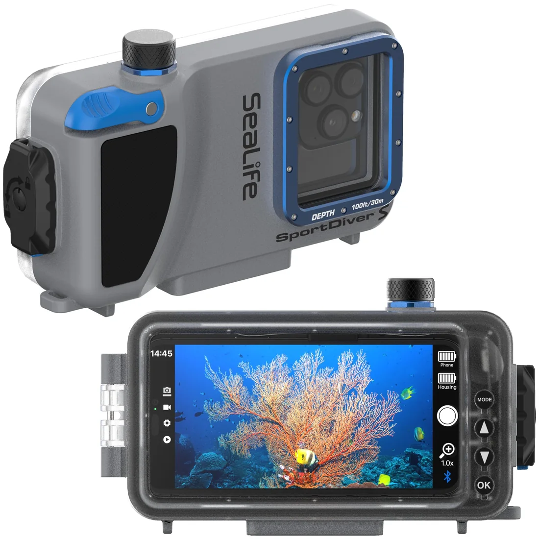 Sealife SportDiver S Housing For iPhone 10+ (except 17Pro Max) & Many Androids