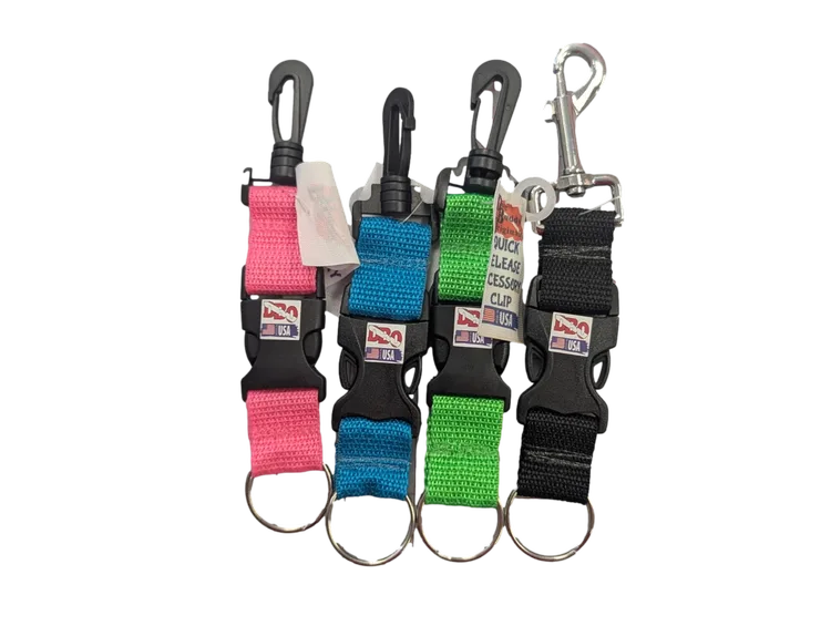 Quick Release Clips with Stainless Steel Ring