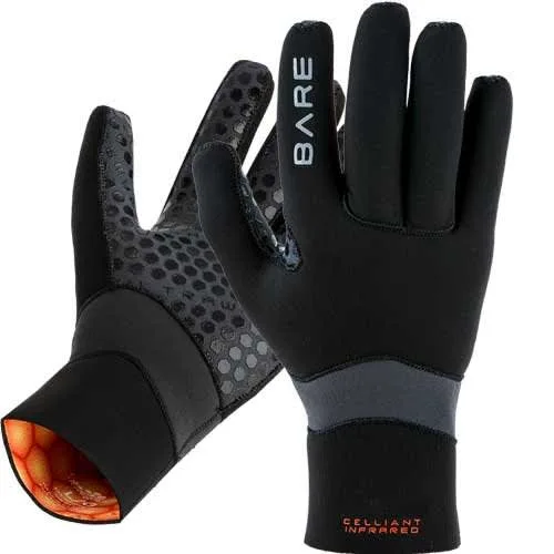BARE 5mm Ultrawarmth Glove, Black - 2XL