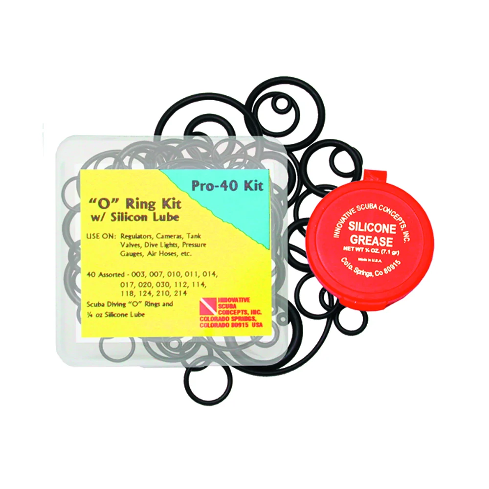 "PRO" 40 PC.W/LUBE O-RING KIT