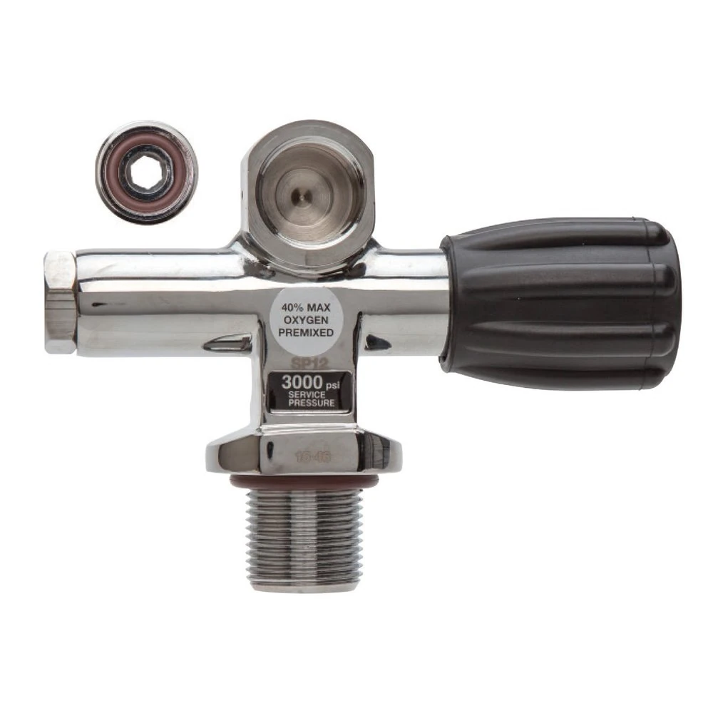 XS Scuba THERMO Valve Modular Left Side PRO DIN/Yoke Combo 3000 PSI