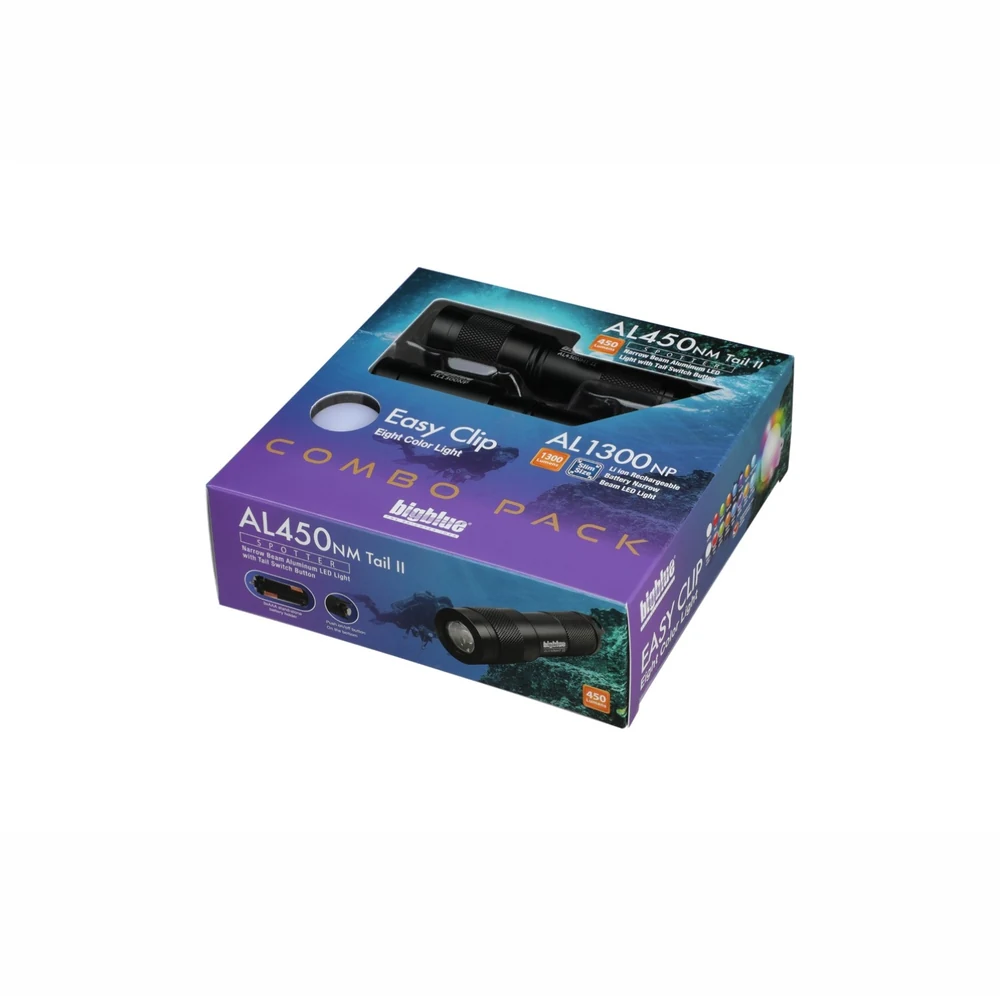 Big Blue Combo Pack: AL450NM-II Tail & AL1300NP & Easy Clip Rainbow