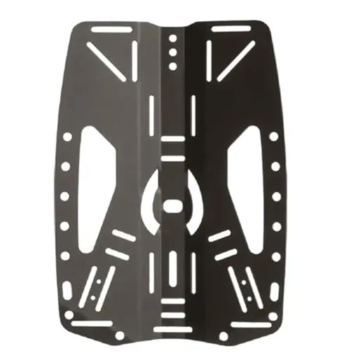 Hollis HOLLIS ALUMINUM BACKPLATE, BLACK, 2.0