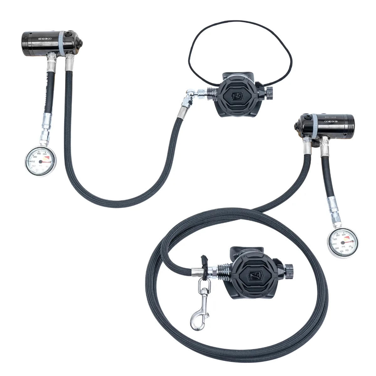 XT1/XT4 Sidemount Regulator Package