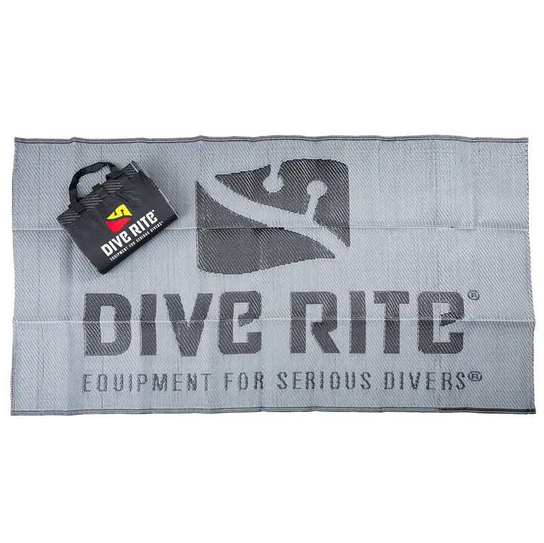 Dive Rite CHANGING MAT - LOGO -FOLDED