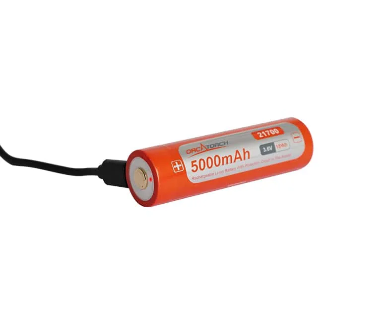 21700 USB Battery
